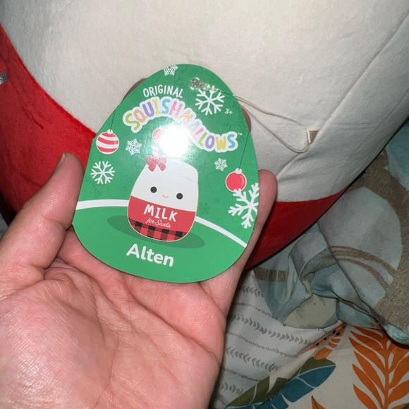 New 14” Alten the Milk for Santa Squishmallows - Picture 9 of 11